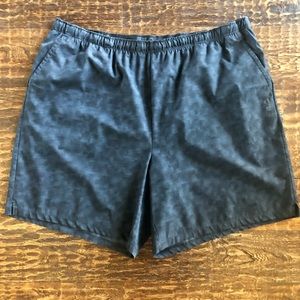 Fila Sport Black/Charcoal Digital Camo Athletic Shorts - Size XXL (EUC)